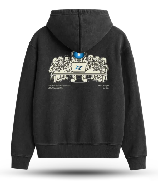 FIRST LIGHT HOODIE: CHAPTER IS WRITTEN