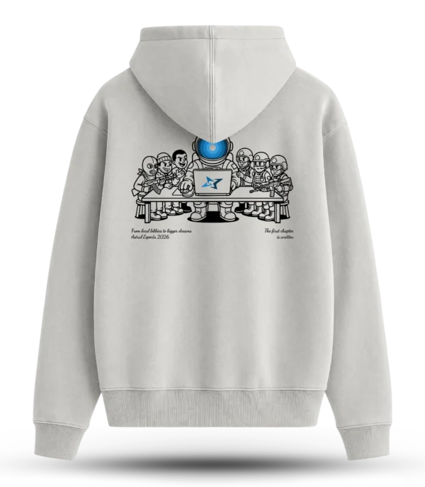 FIRST LIGHT HOODIE: CHAPTER IS WRITTEN