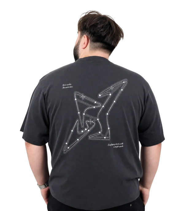 FIRST LIGHT T-SHIRT BLACK: BORN UNDER THE SAME STAR