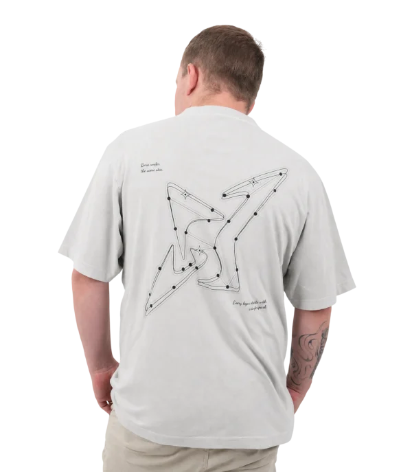 FIRST LIGHT T-SHIRT GRAY: BORN UNDER THE SAME STAR