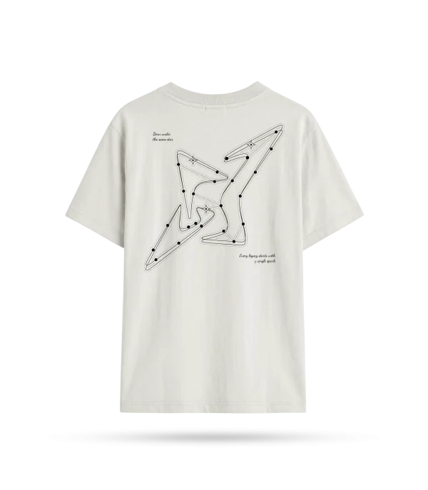 FIRST LIGHT T-SHIRT GRAY: BORN UNDER THE SAME STAR