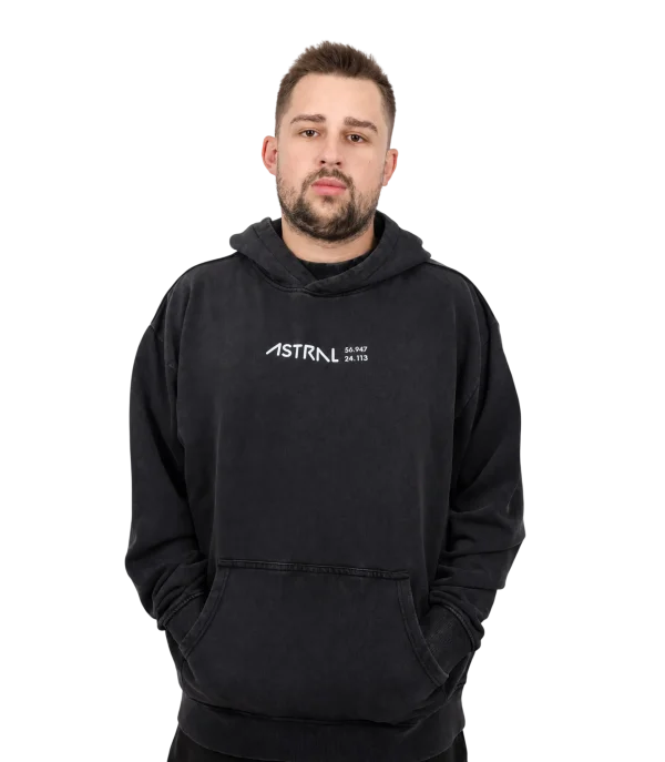 FIRST LIGHT HOODIE BLACK: BORN UNDER THE SAME STAR