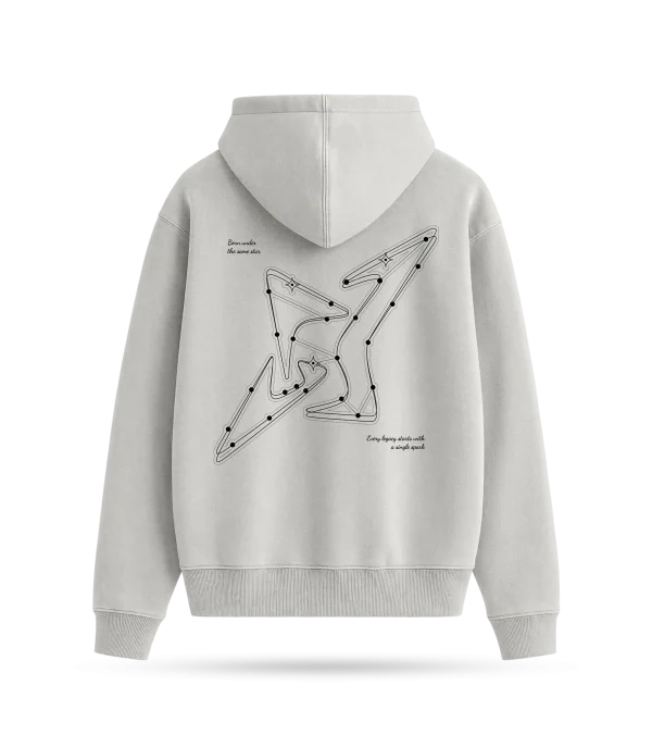 FIRST LIGHT HOODIE GRAY: BORN UNDER THE SAME STAR