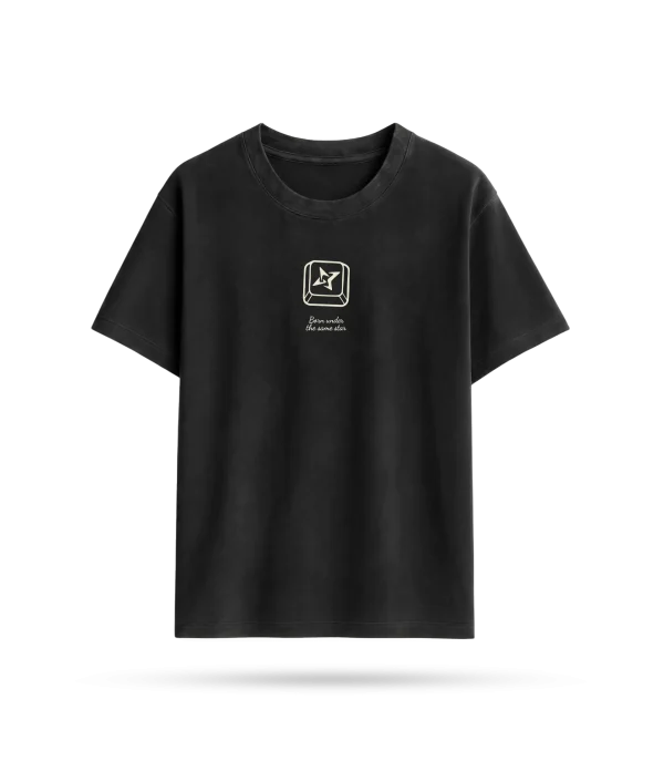 FIRST LIGHT T-SHIRT BLACK: FROM A SINGLE STAR TO A THOUSAND EYES