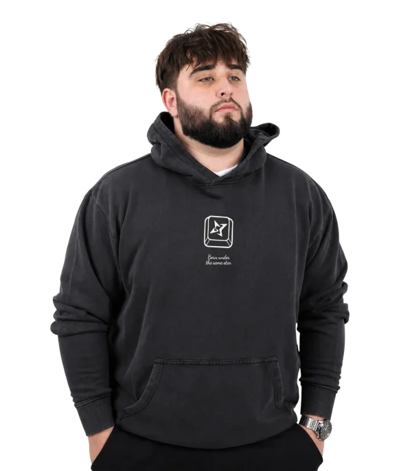 FIRST LIGHT HOODIE BLACK: FROM A SINGLE STAR TO A THOUSAND EYES