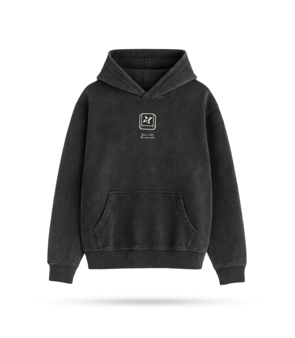 FIRST LIGHT HOODIE BLACK: FROM A SINGLE STAR TO A THOUSAND EYES