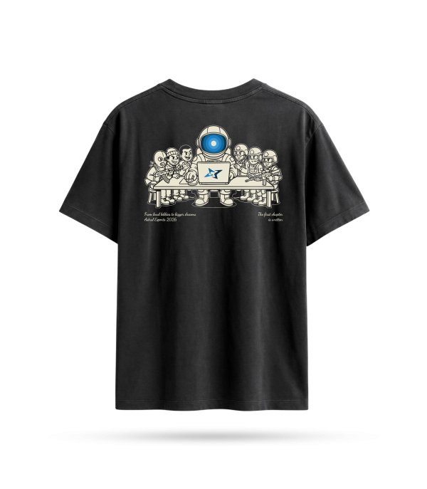 FIRST LIGHT T-SHIRT BLACK: CHAPTER IS WRITTEN