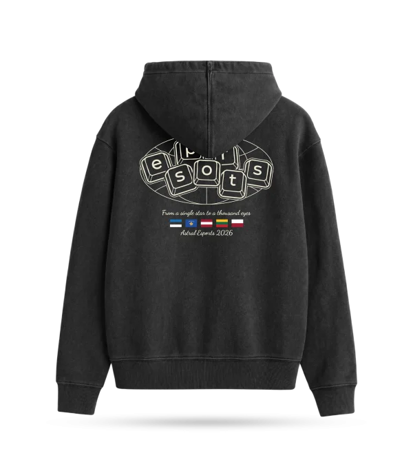 FIRST LIGHT HOODIE BLACK: FROM A SINGLE STAR TO A THOUSAND EYES