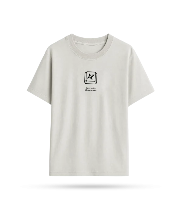 FIRST LIGHT T-SHIRT GRAY: FROM A SINGLE STAR TO A THOUSAND EYES
