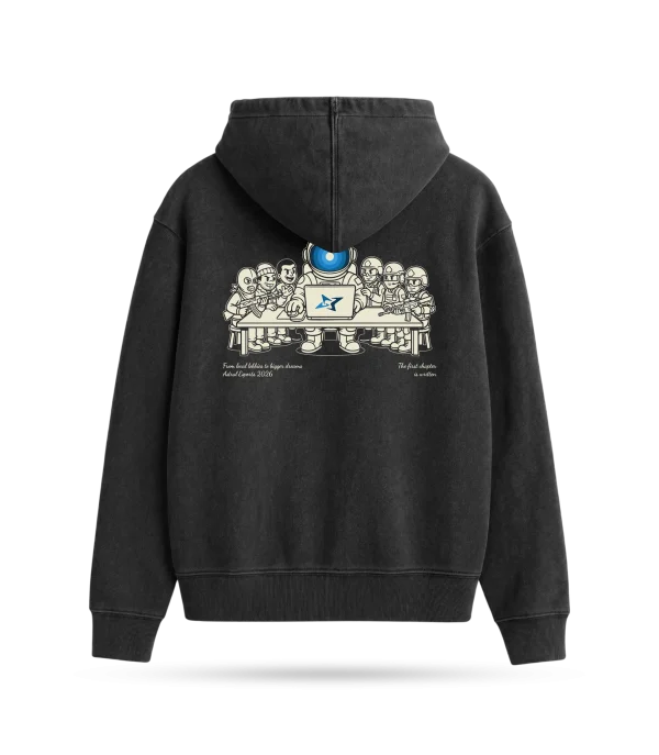 FIRST LIGHT HOODIE BLACK: CHAPTER IS WRITTEN